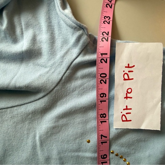 The Quacker Factory LightHouse Embellished Sailor Cotton Womens Top Large - Picture 6 of 6